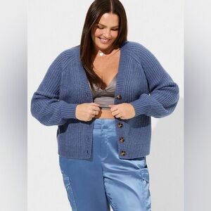 Torrid Cardigan Button Front Sweater NWT
